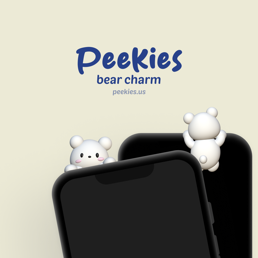 Peekies White Bear