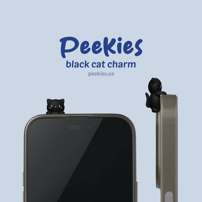 Peekies Baby Black Cat
