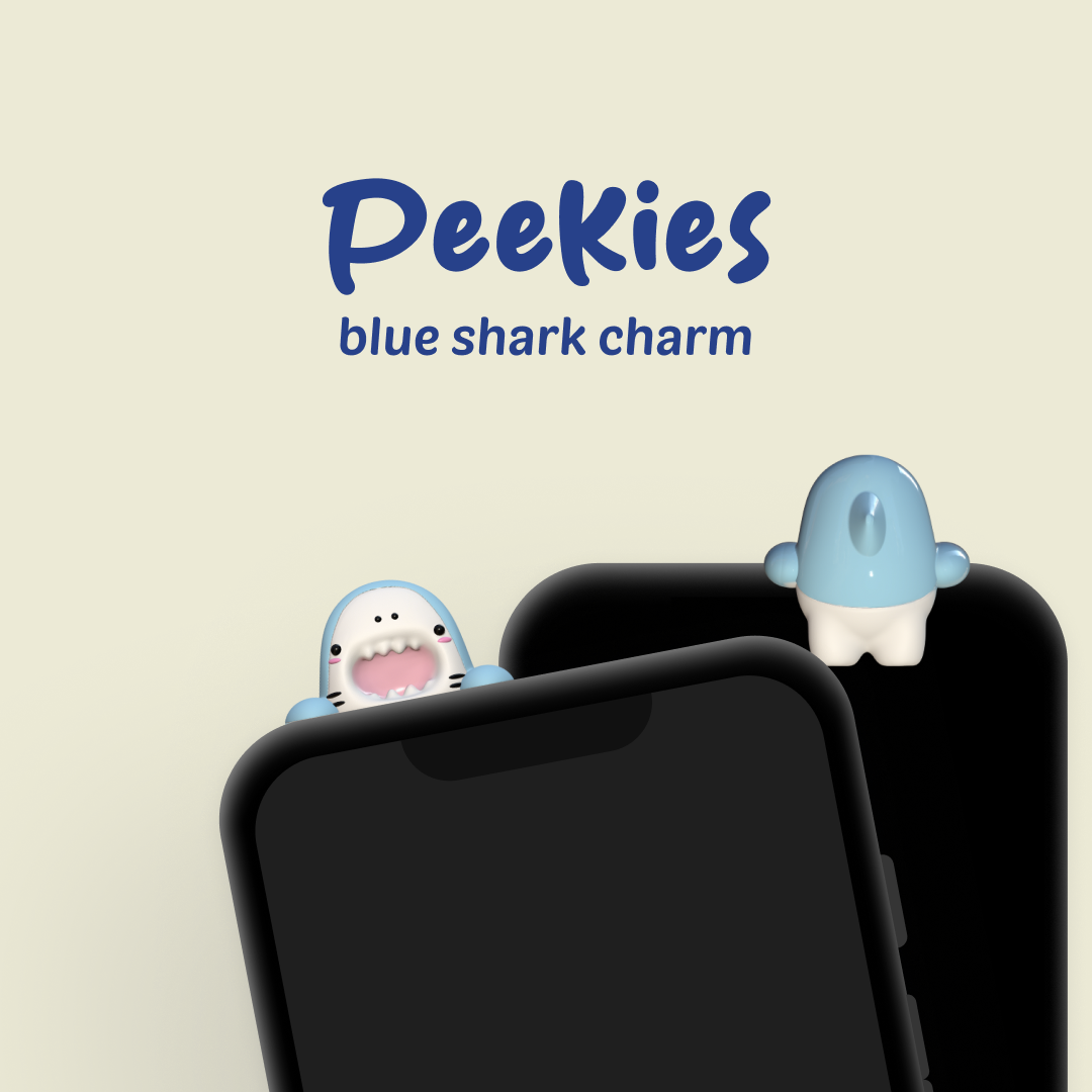 Peekies Blue Shark