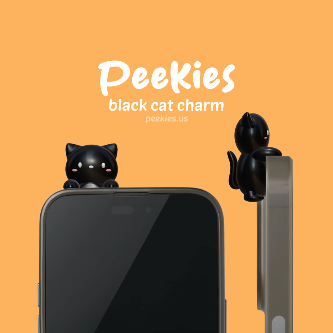 Peekies Ghost Cat