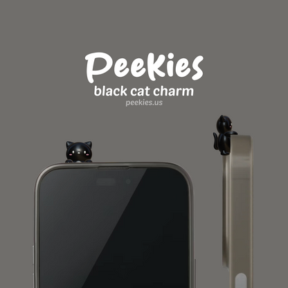 Peekies Baby Black Cat