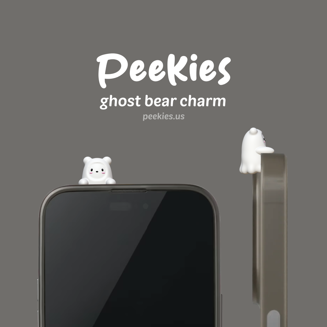 Peekies Ghost Baby Bear