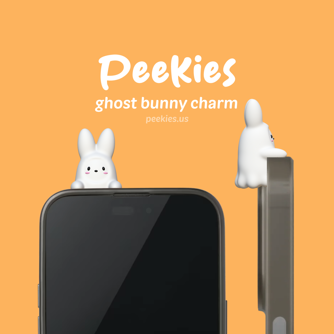 Peekies Ghost Bunny