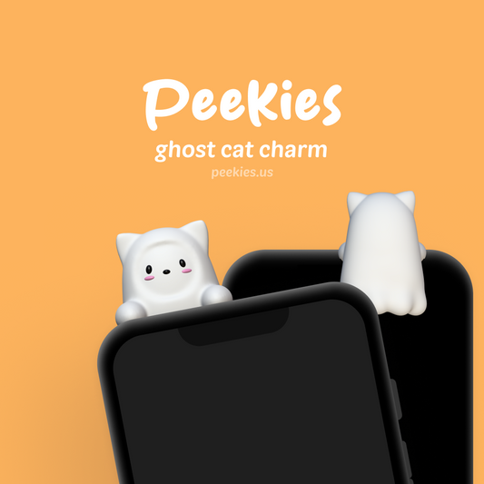 Peekies Ghost Cat