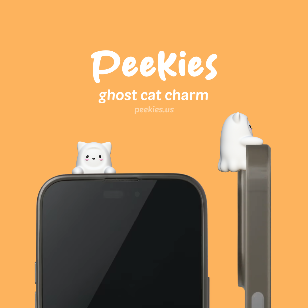 Peekies Ghost Cat