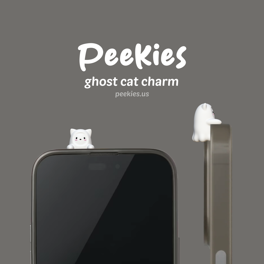 Peekies Ghost Baby Cat