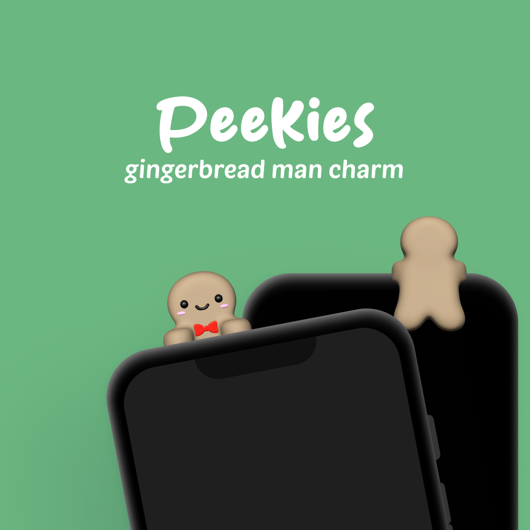 Peekies Gingerbread Man