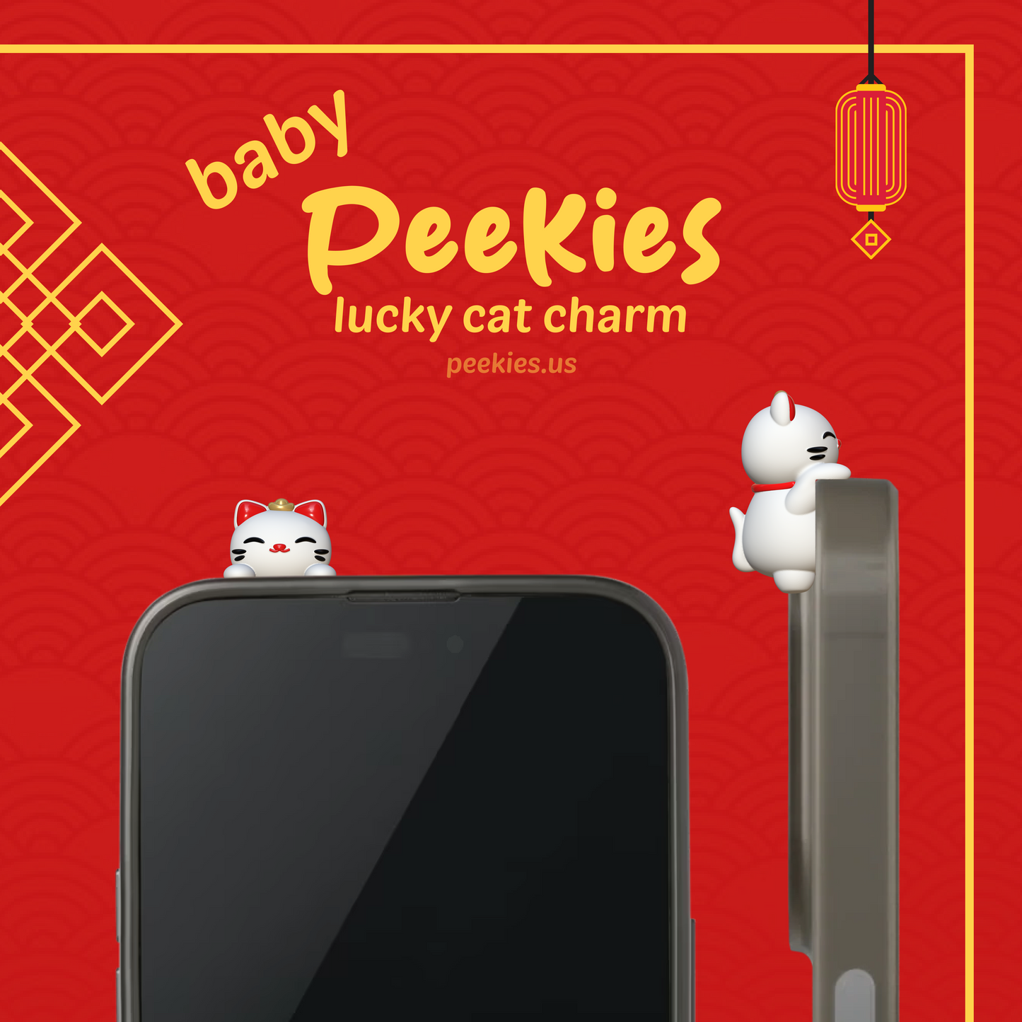 Peekies Baby Lucky Cat (LIMITED EDITION)