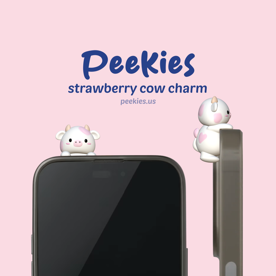 Peekies Strawberry Cow