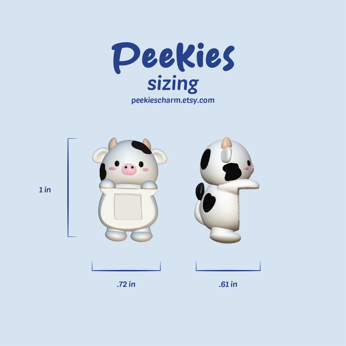 Peekies Baby Cow